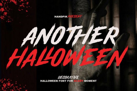 Another Halloween: A Display Font That Commands Attention