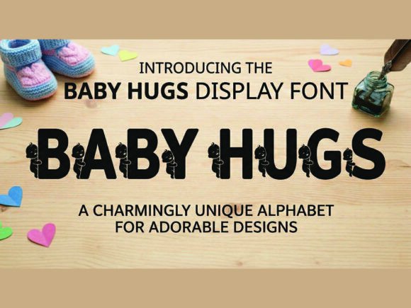 Baby Hugs: A Playful Display Font That Charms on Every Screen