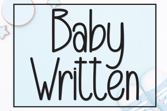 Baby Written: A Friendly Display Font That Makes Your Brand Feel Like Home