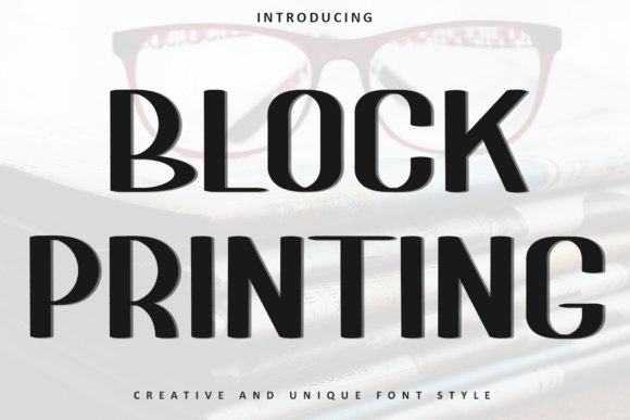 Block Printing Font: Festive Display Type for Scroll-Stopping Campaigns