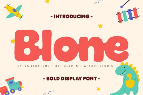 Blone: A Bold Display Font That Anchors Your Editorial Voice