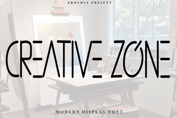 Creative Zone: A Sharp, Modern Display Font Review