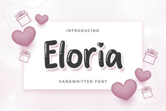 Eloria: A Display Font That Feels Like a Warm Welcome