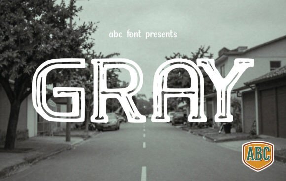 Gray Font: A Display Typeface for Urban Digital Identity