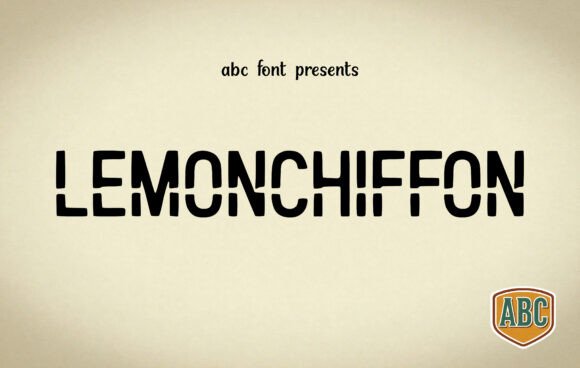Lemonchiffon: A Warm, Airy Display Font That Earns Its Place