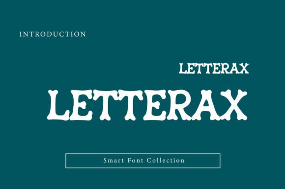 Letterax: A Bold Display Font for Memorable Branding