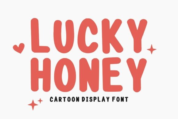 Lucky Honey: A Playful Display Font That Delivers Joy at First Glance