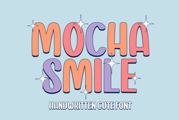 Mocha Smile: A Playful Display Font for Joyful Web Design