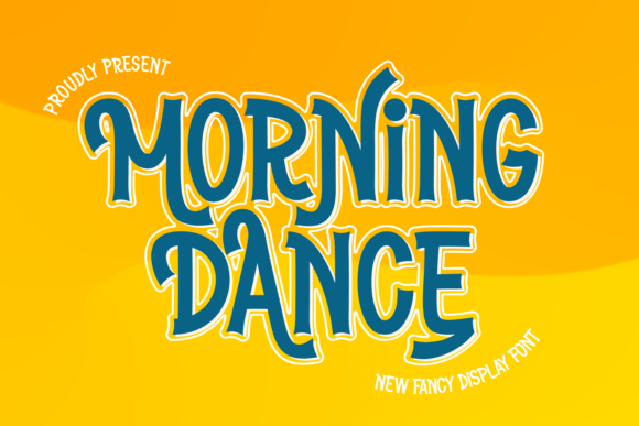Morning Dance: A Vibrant Display Font for Digital Branding