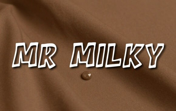 Mr Milky: A Playful Display Font for Editorial Impact