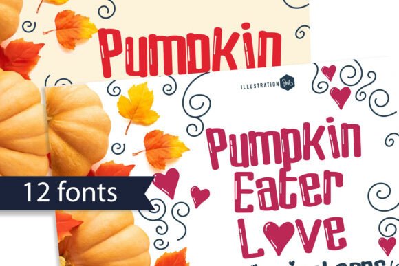 Pumpkin Eater: A Bold Display Typeface for Seasonal Campaigns
