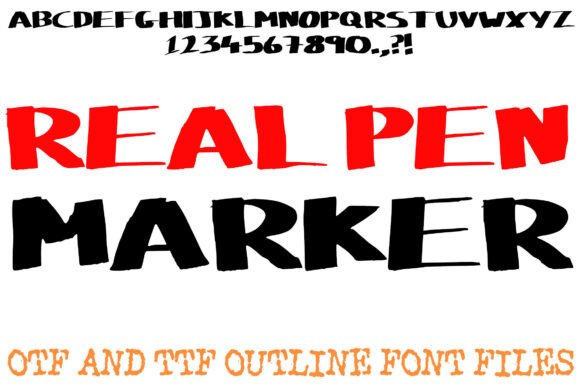 Real Pen Marker Font: Scroll-Stopping Display Type for Digital Campaigns