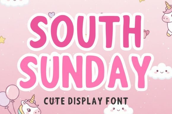 South Sunday: A Playful Display Font for Warm Editorial Moments