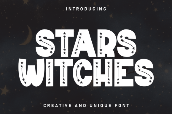 Stars Witches: A Distinctive Display Font for Creative Digital Brands