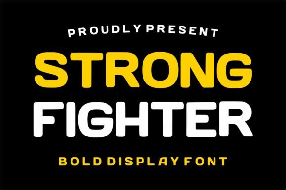 Strong Fighter Font: Bold Clarity for Your Brand