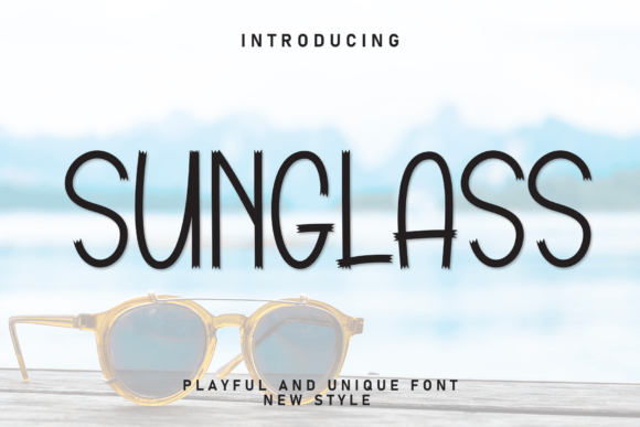 Sunglass: A Display Font That Commands Attention