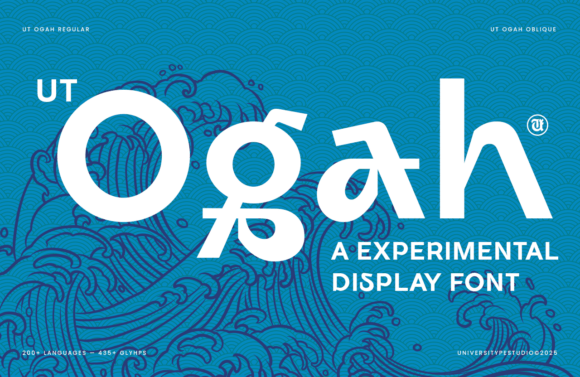 Ut Ogah: A Display Font That Makes Your Brand Instantly Memorable