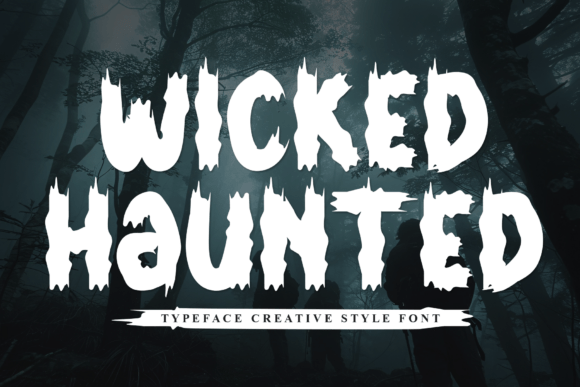 Wicked Haunted: A Handwritten Display Font That Feels Like Magic
